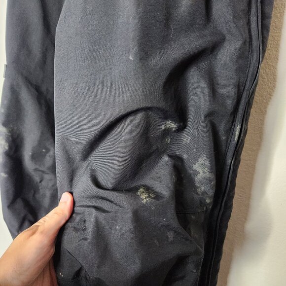 Spyder Mens XXL Black Ski snow Pants flaws Zipper sides Pockets Nylon - Picture 3 of 12